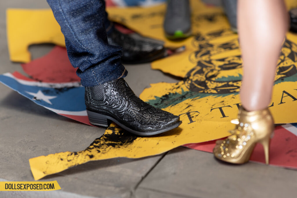 Today We Burn and Stomp on the Confederate and Gadsden Flags – DOLLSEXPOSED
